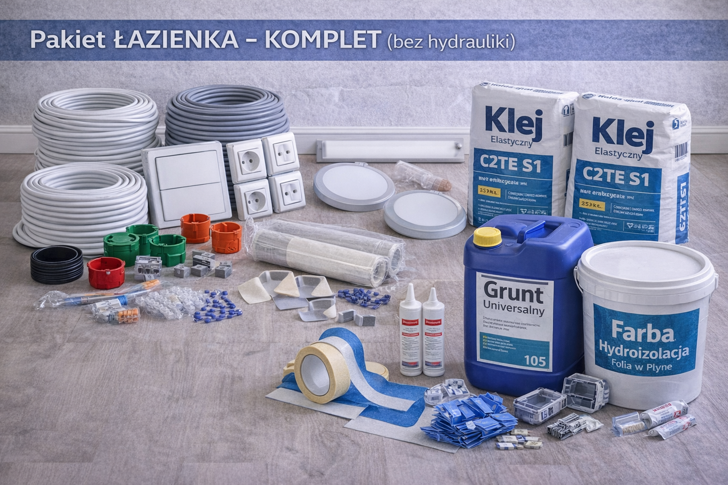 Pakiet Łazienka - komplet